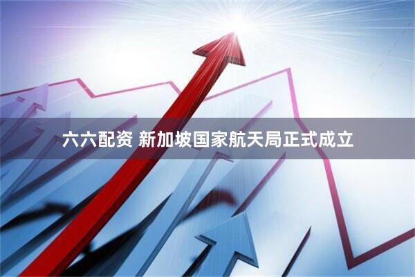 六六配资 新加坡国家航天局正式成立